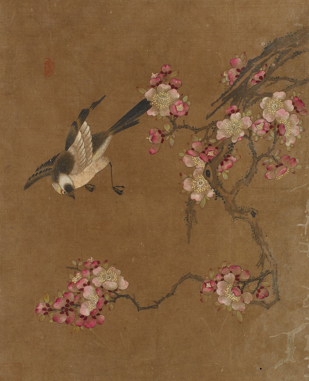 鸟与花 作者 未知艺术家