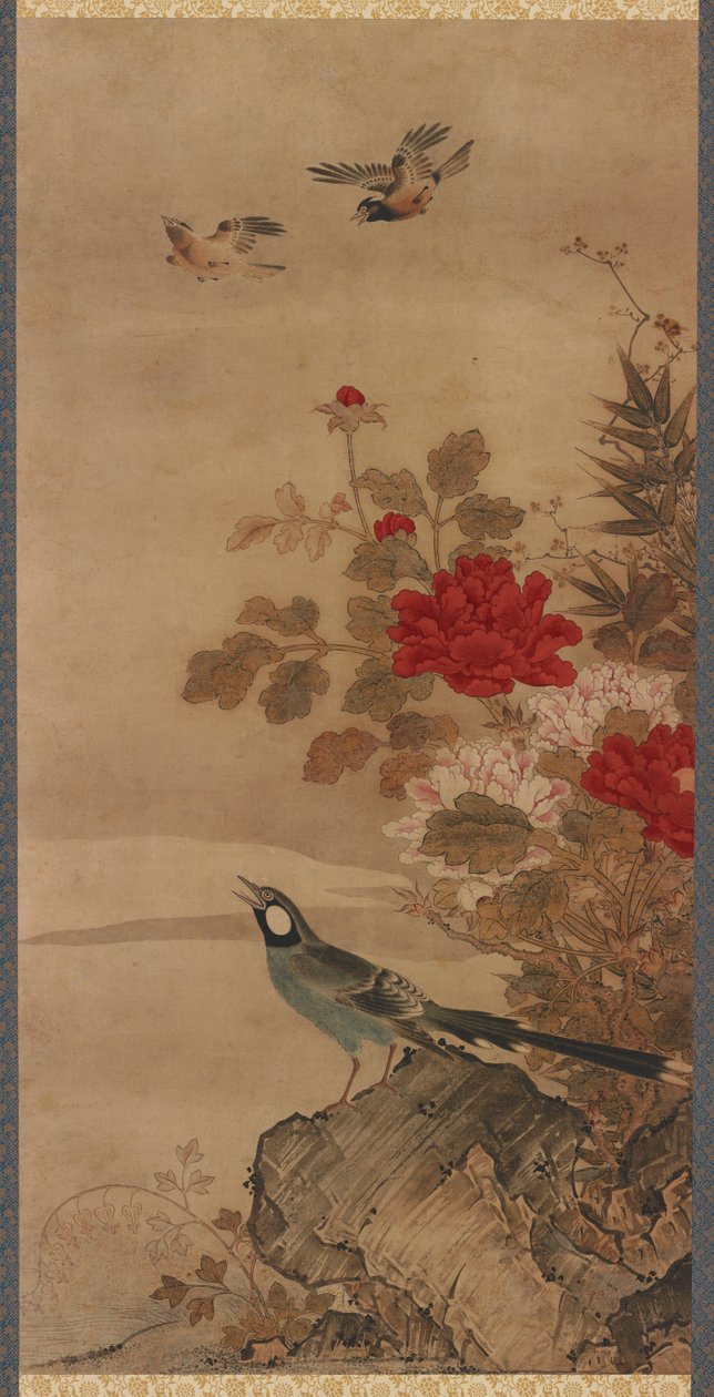 鸟和花 作者 未知艺术家