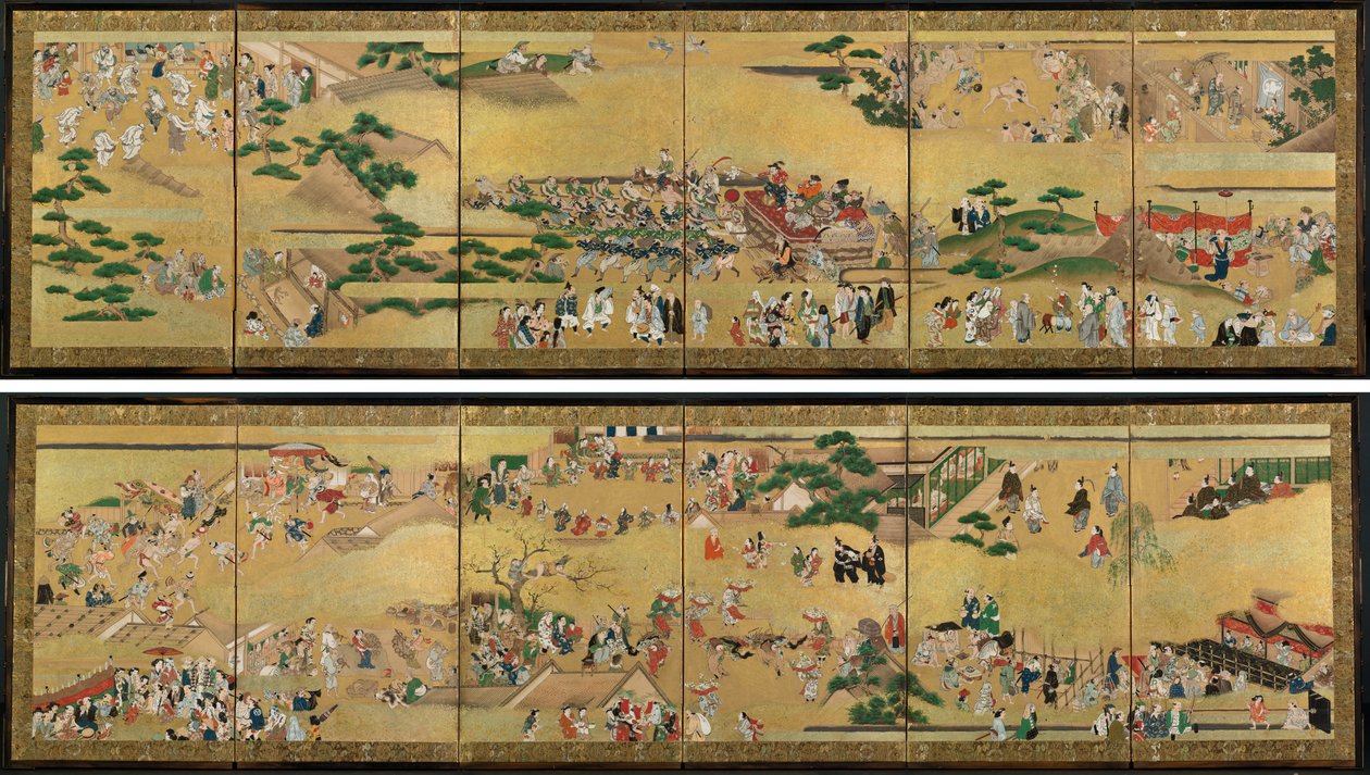 节日场景 作者 未知艺术家