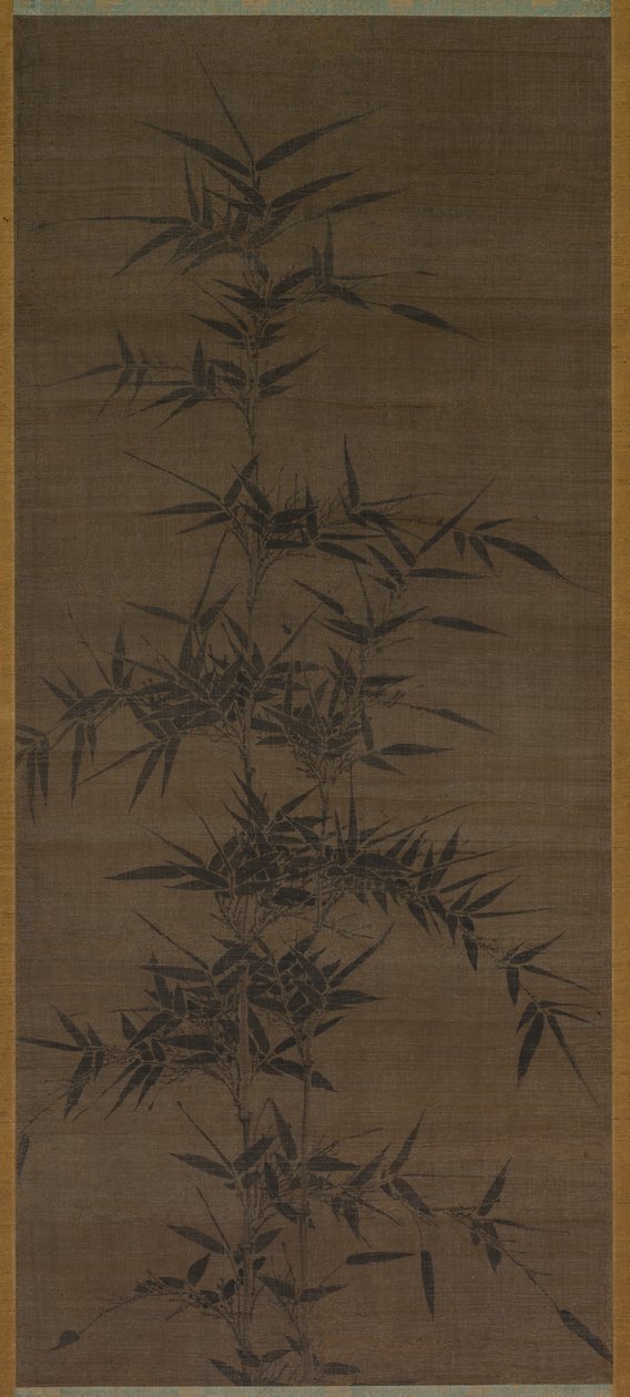 墨竹 作者 未知艺术家