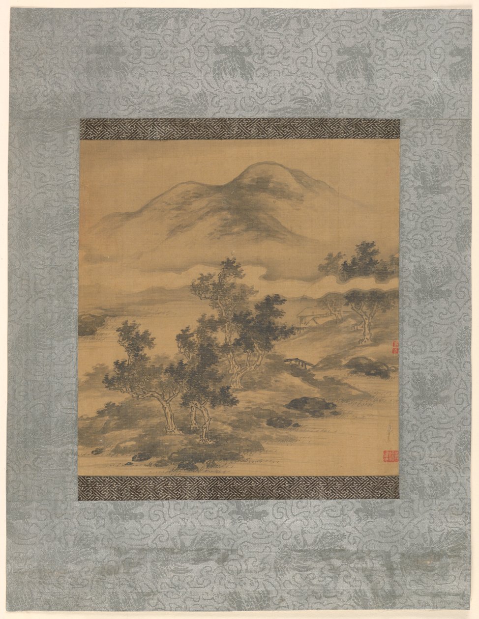 山地景观 作者 未知艺术家