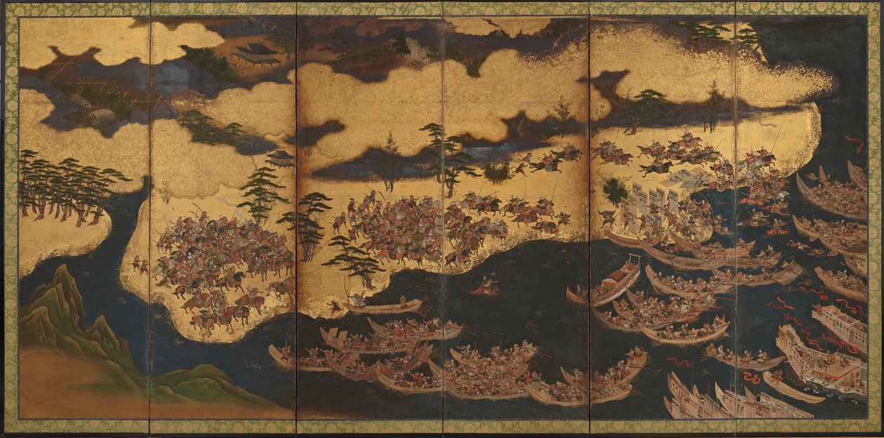 屋岛战役 作者 未知艺术家