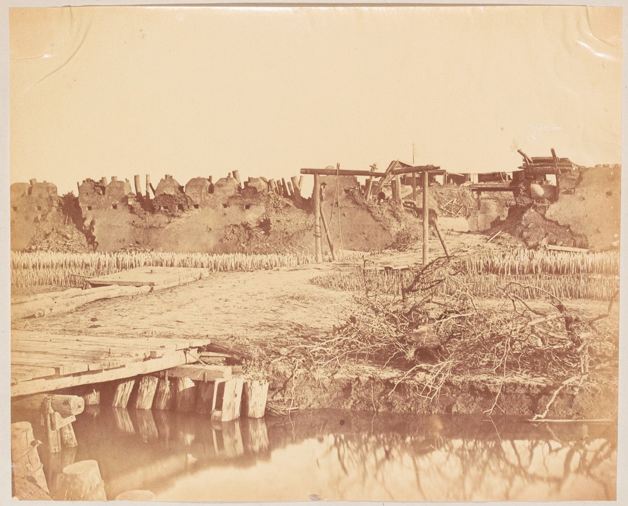 中国塔库堡，1860年 作者 不明