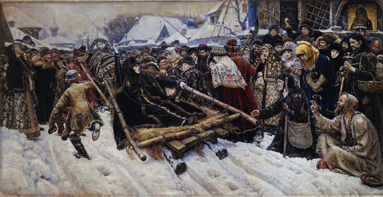 博亚里尼亚·莫罗佐娃 作者 瓦西里·苏里科夫（Vasily Surikov）
