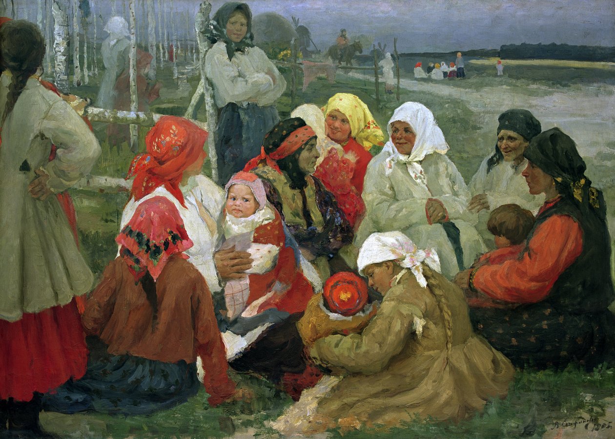 农民妇女，1905年 作者 瓦萨·埃皮法诺娃（Vassa Epifanova）