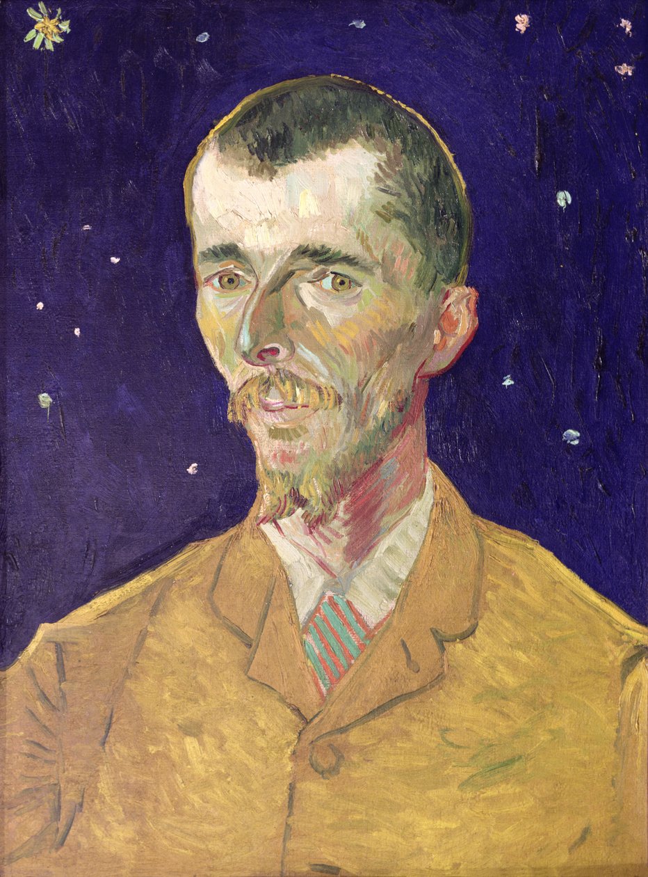 Eugene Boch（1855-1941）1888年的肖像 作者 文森特·梵高