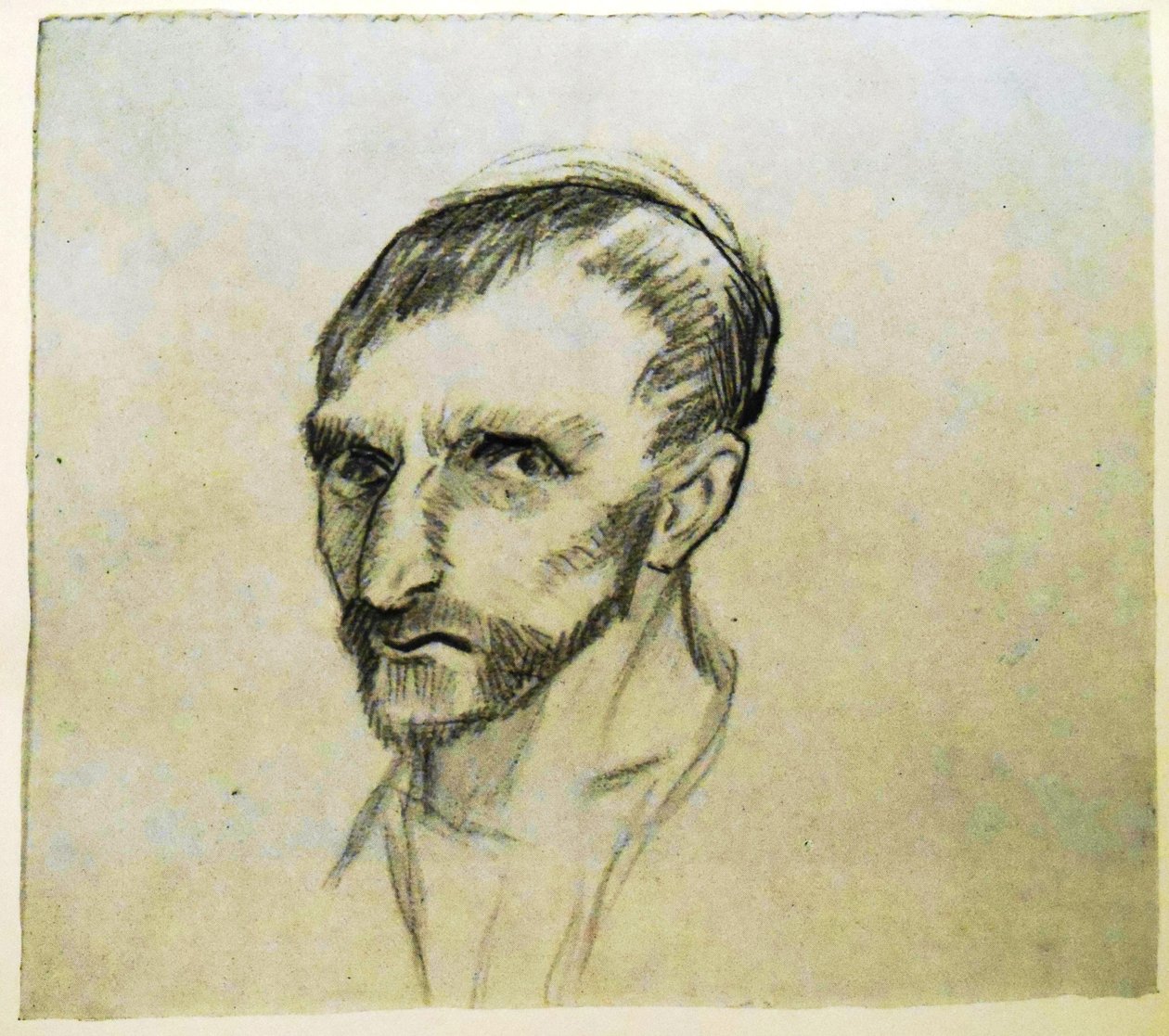 Selfportrait 作者 文森特·梵高