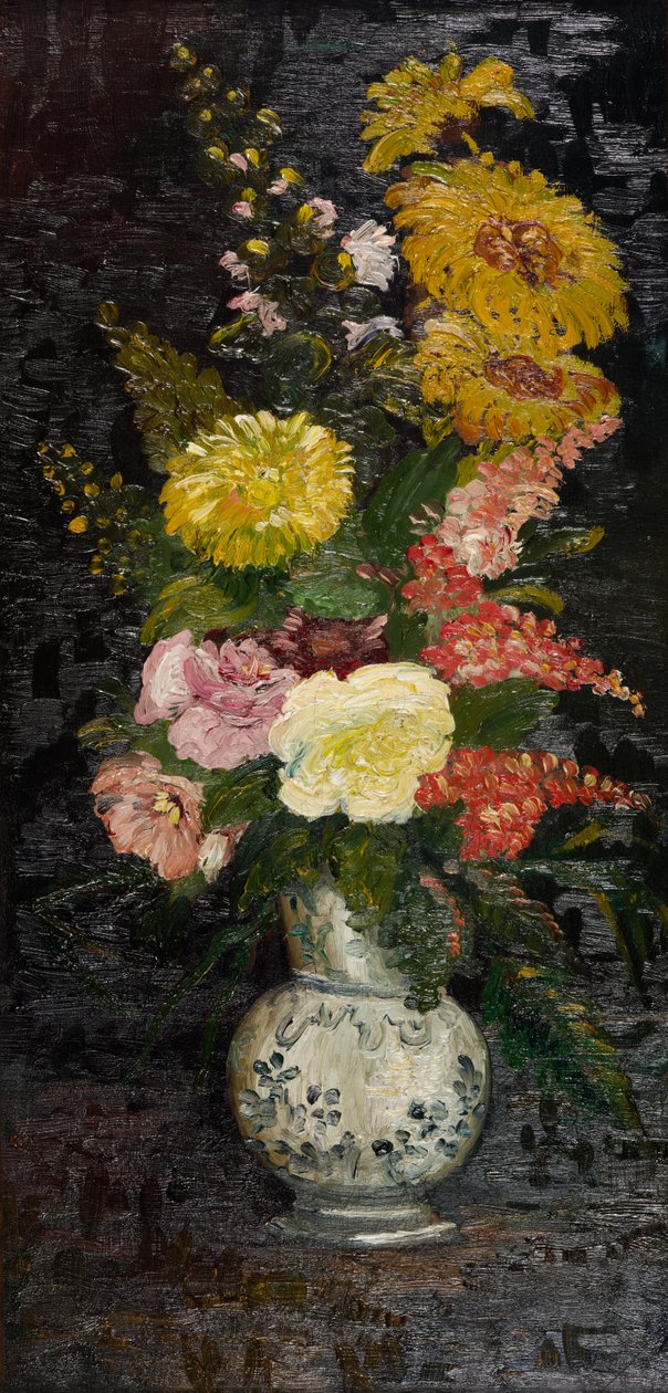 花瓶，1886年 作者 文森特·梵高