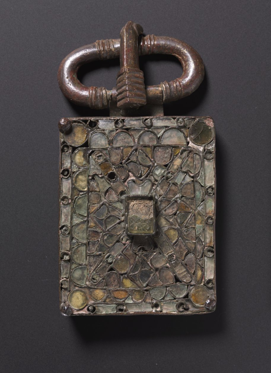 皮带扣，c.525-560 作者 西哥特人