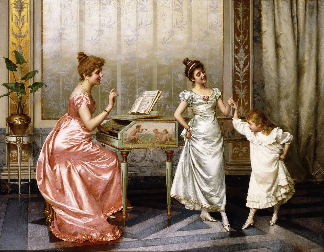 舞蹈课 作者 维托里奥·雷吉亚尼（Vittorio Reggianini）