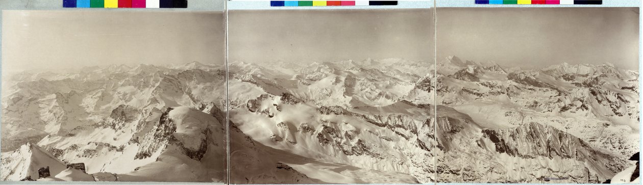 阿尔卑斯山全景 作者 维托里奥·塞拉