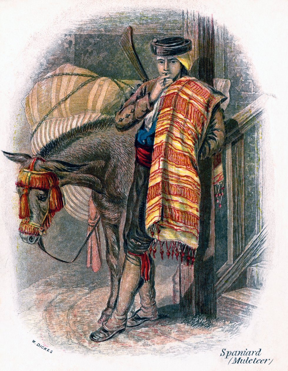 西班牙穆勒（1809）。 作者 狄克斯
