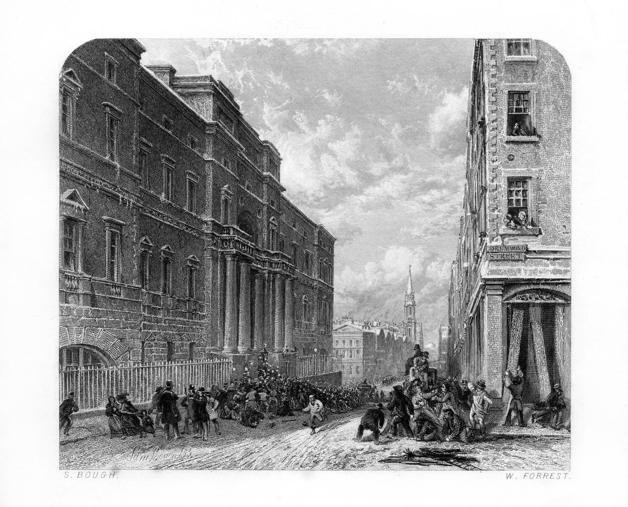 1870年，苏格兰爱丁堡大学。 作者 W.福雷斯特