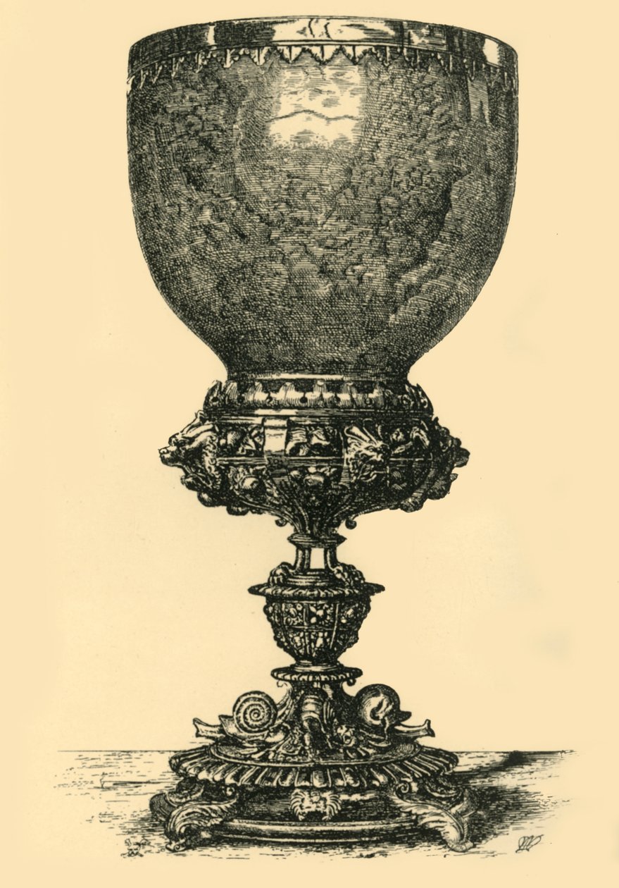 玛瑙杯，1881年。 作者 WM麦吉尔