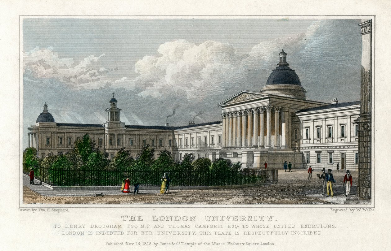 伦敦大学，1828年 作者 瓦利斯