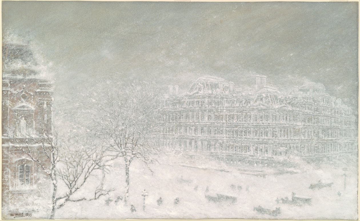 1899年的大暴雪 作者 沃尔特·巴黎