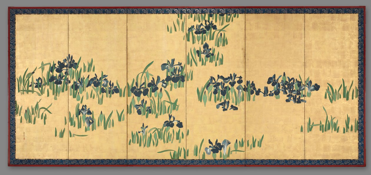 鸢尾花 作者 渡边志子