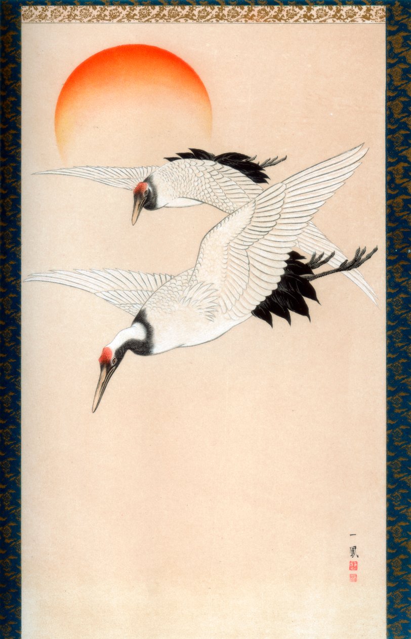 起重机，c1840 1886。 作者 威廉·格雷夫