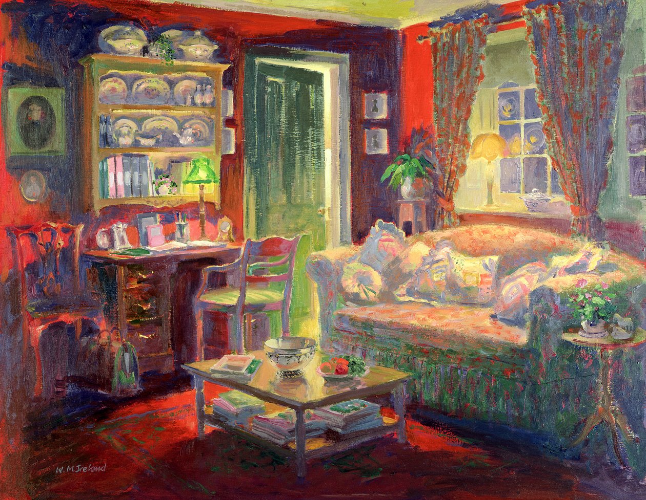 猩红色的羽毛，c.2000 作者 威廉·爱尔兰