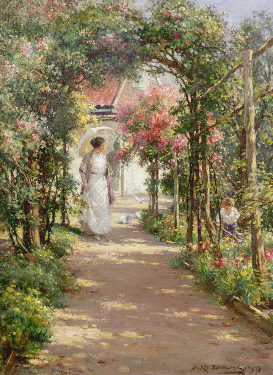 夏天，1918年 作者 威廉·凯·布莱克洛克