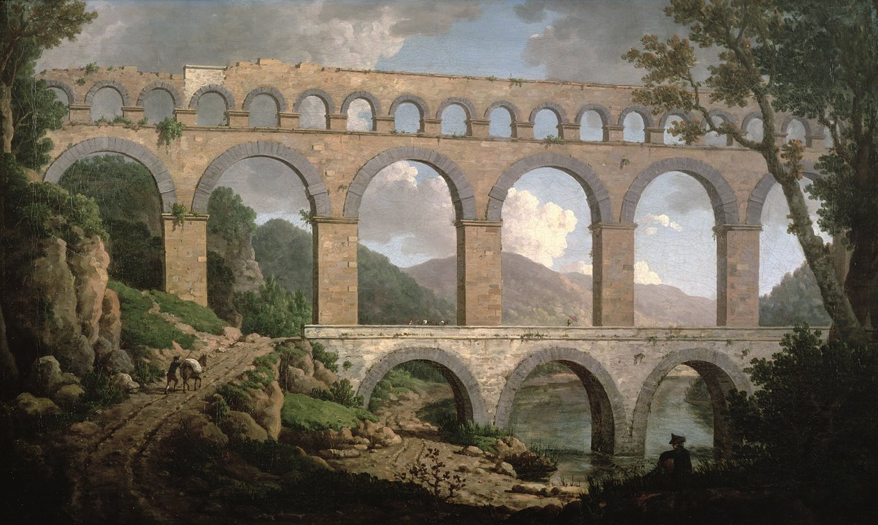 Pont du Gard，尼姆 作者 威廉·马洛