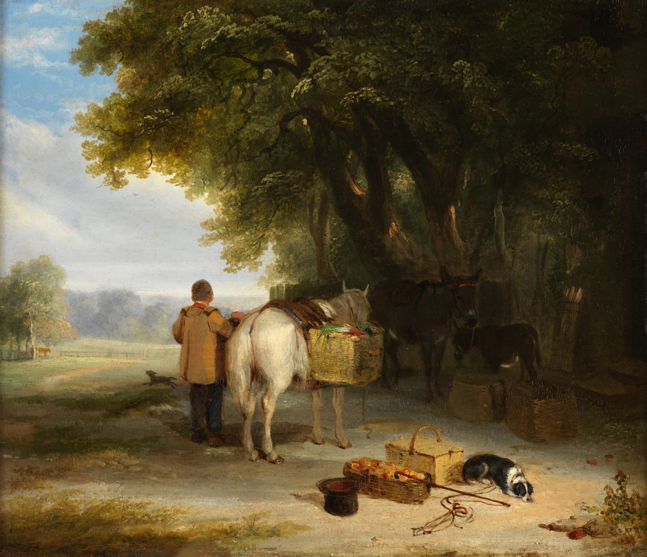 去市场 作者 威廉·穆雷迪（William Mulready）
