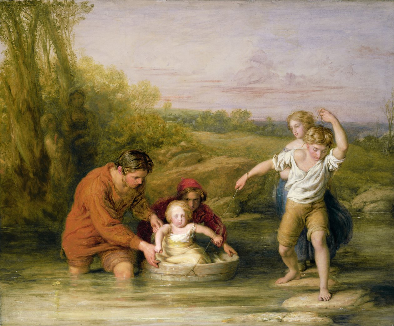 第一次航行 作者 威廉·穆雷迪（William Mulready）