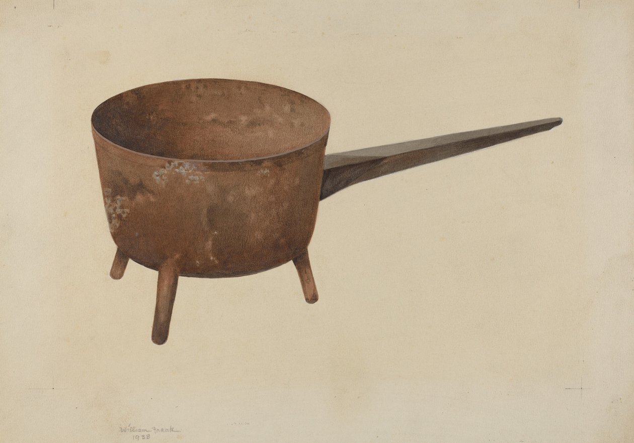 Skillet，1938年。 作者 威廉·弗兰克