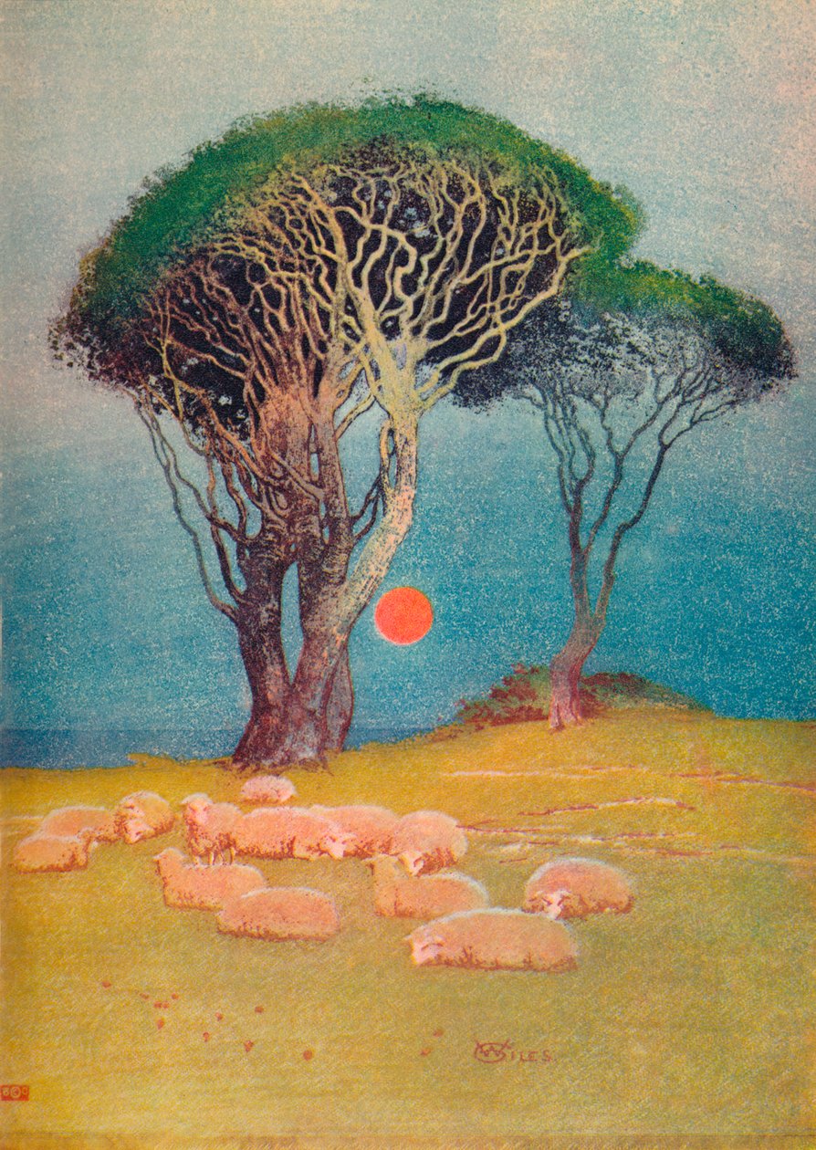 仲夏夜，1919年，1928年 作者 威廉·吉尔斯
