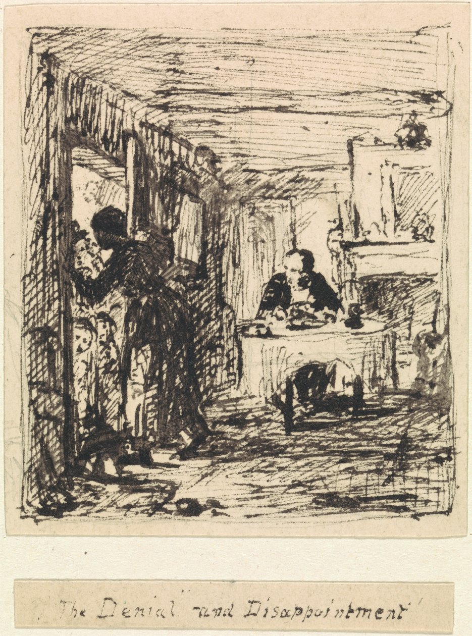 否认和失望 作者 威廉·穆雷迪（William Mulready）