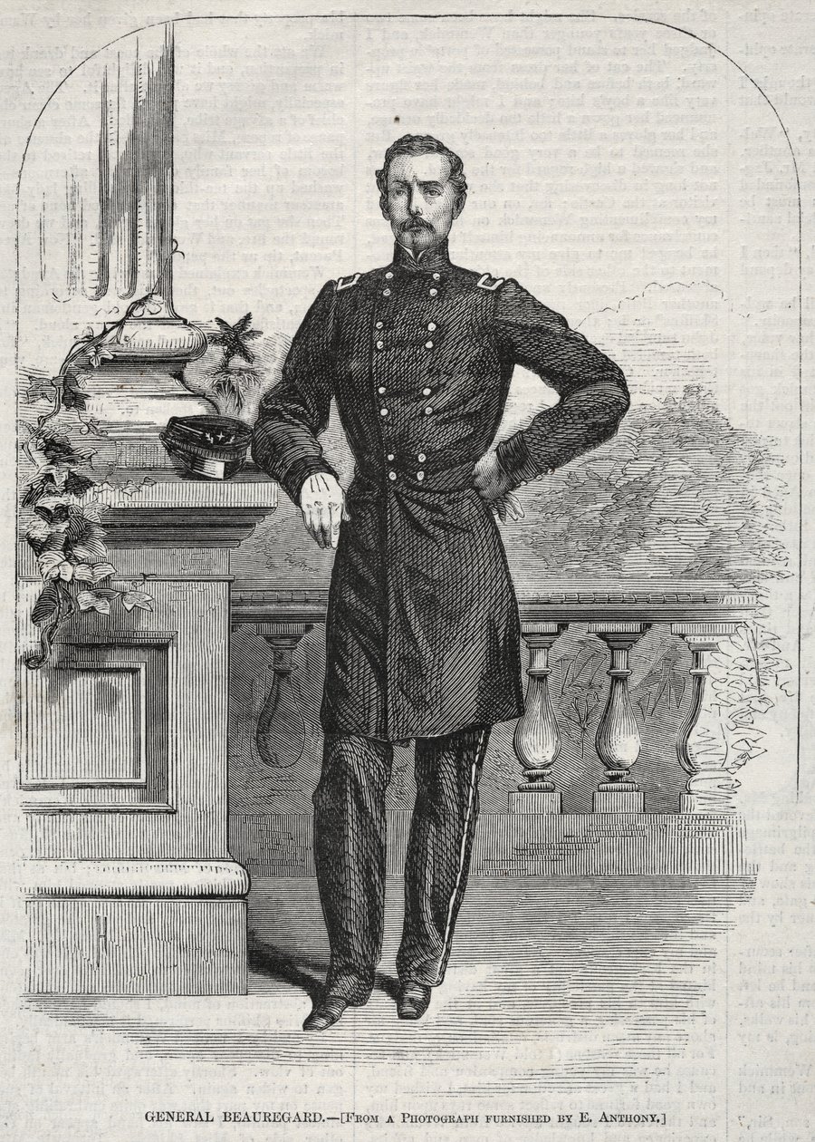 博勒加德将军，1861年。 作者 温斯洛·荷马