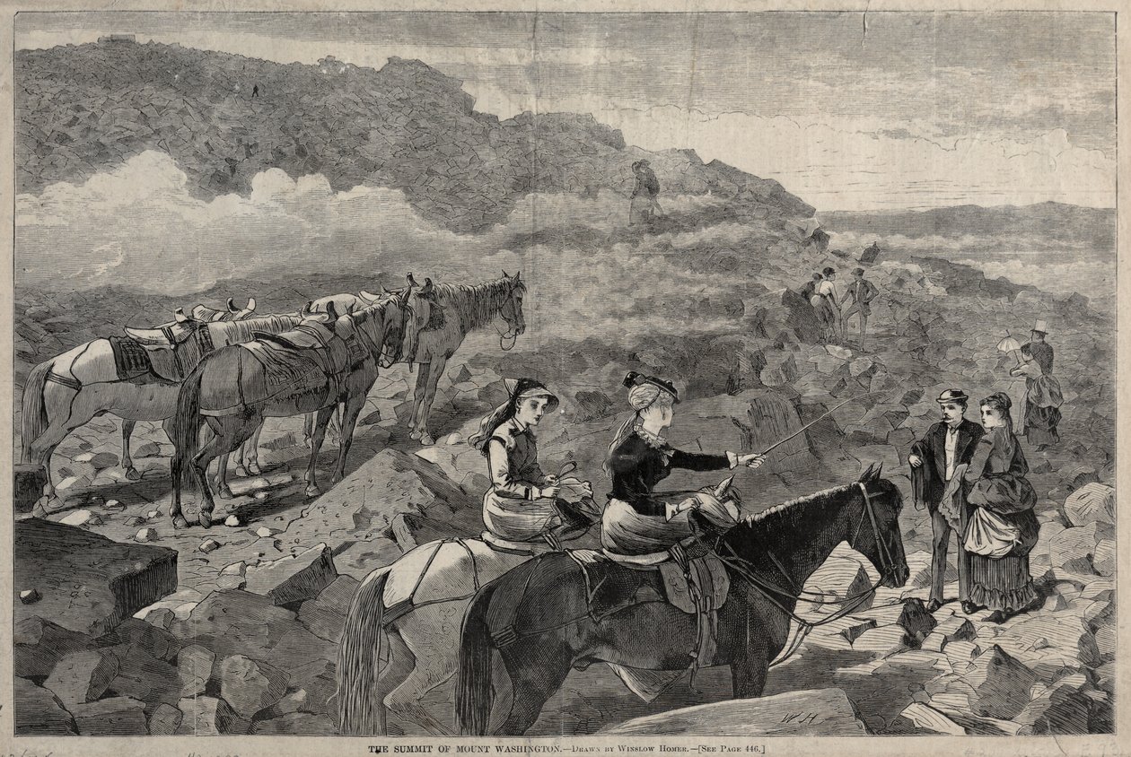华盛顿山峰，1869年。 作者 温斯洛·荷马