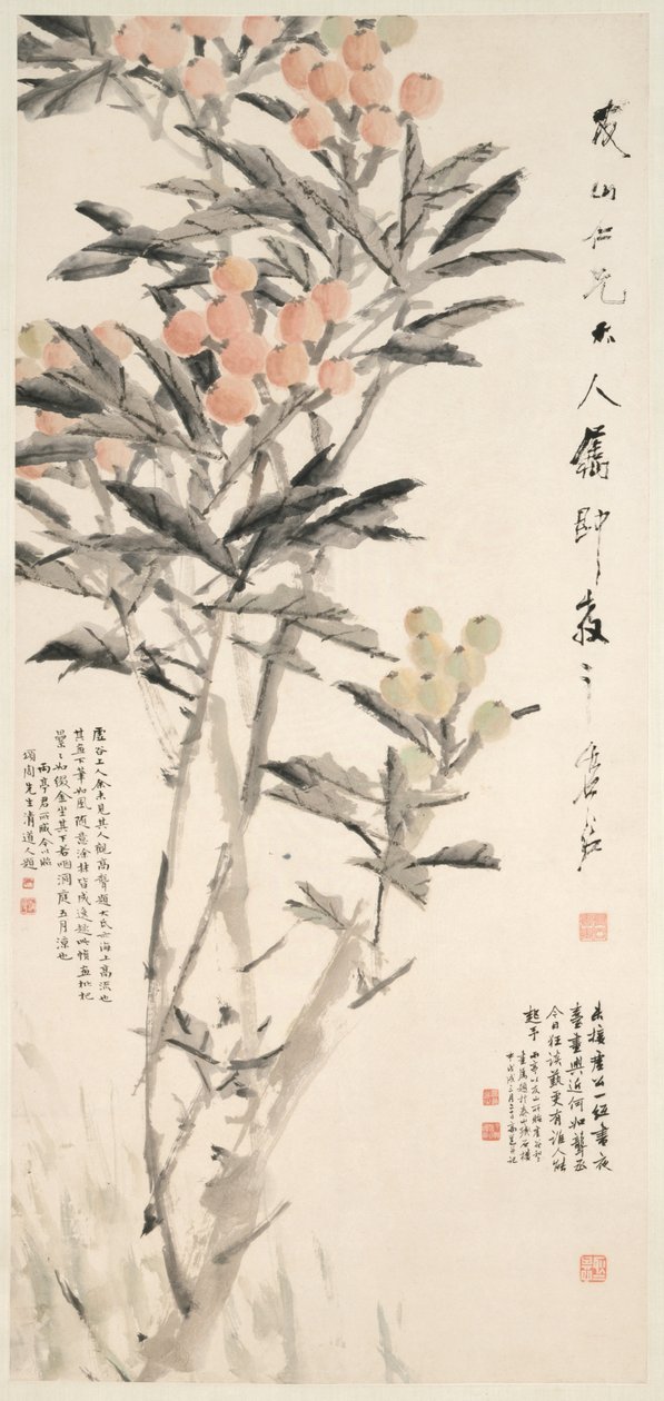 琵琶Lo c。 1888-89。 作者 徐ugu