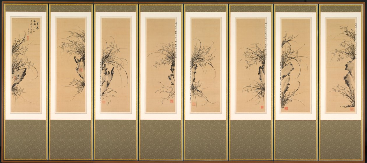 兰花和岩石 作者 易河英