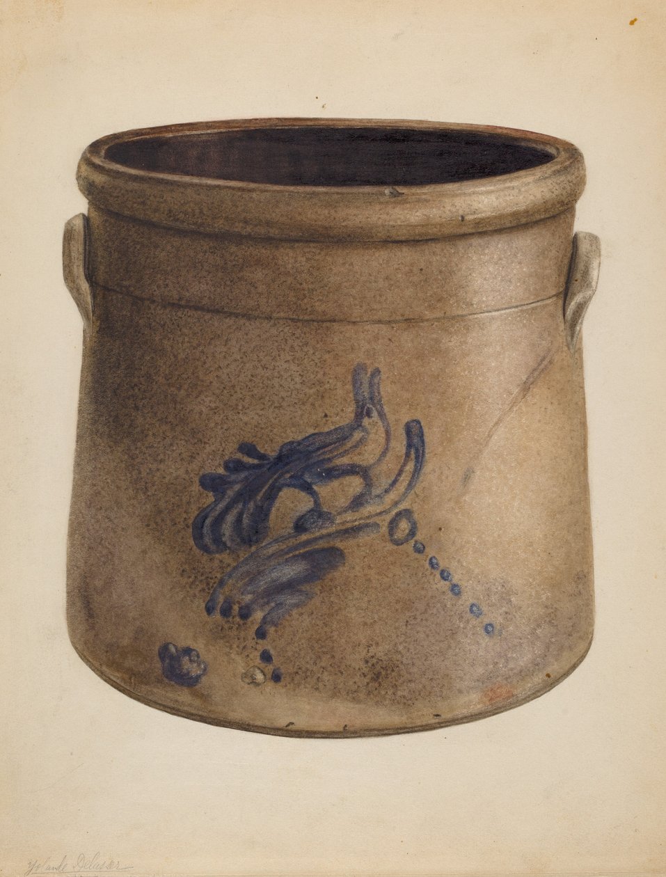 克罗克，约1939年。 作者 约兰德·德拉瑟