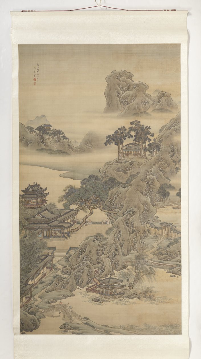 东山别墅
东山别墅 作者 袁江