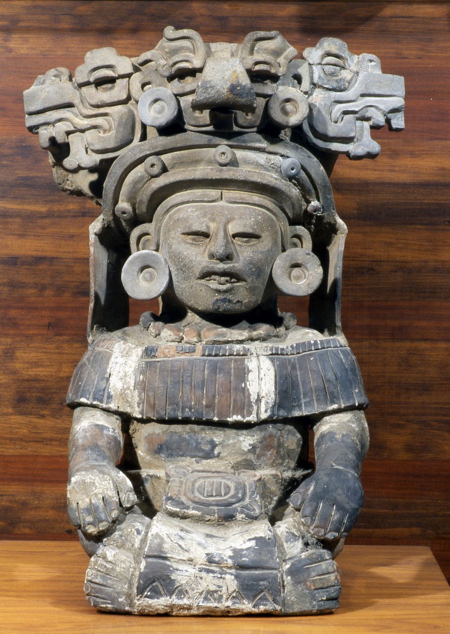 丧葬瓮，经典时期 作者 Zapotec
