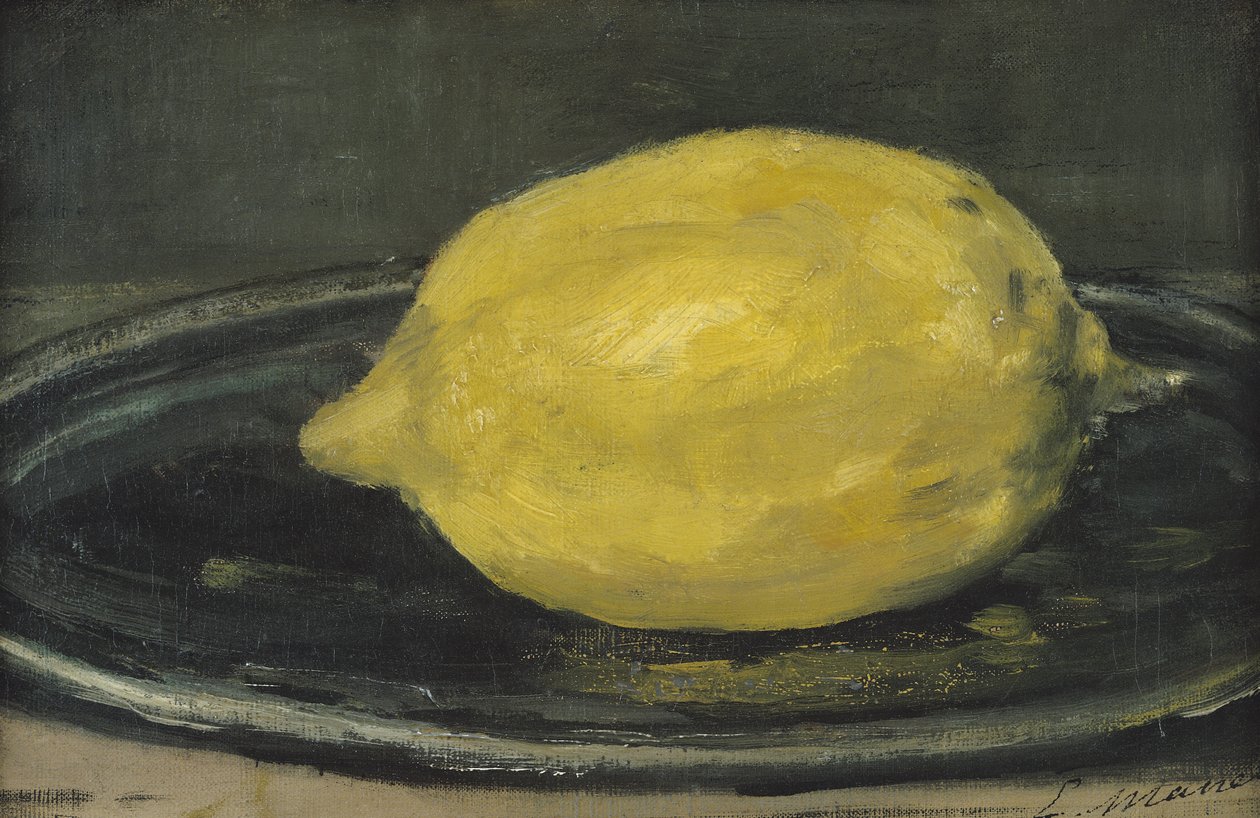 柠檬，1880年 作者 爱德华·马奈