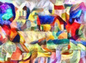 景观，2017，（混合媒体）
