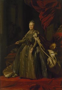 凯瑟琳二世的肖像，1776-77