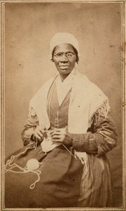 1864年Sojourner真相的名片
