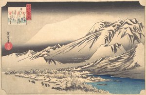 希拉山的晚雪，19世纪。