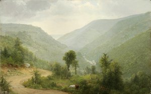 纽约Catskill Clove，1864年