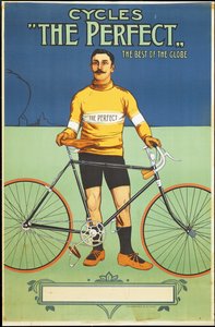 海报广告The Perfect bicycle，1895