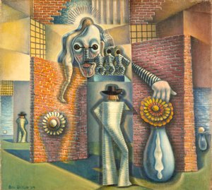 无题（超现实抽象），1939年