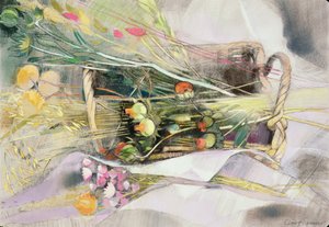 干花篮子（