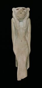 女神Sakhmet（彩陶）