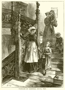 1866年克伦威尔楼的楼梯