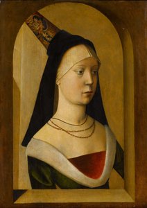一名妇女的画象，c.14775-80