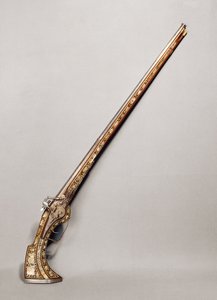 燧发枪步枪（木头和金属）